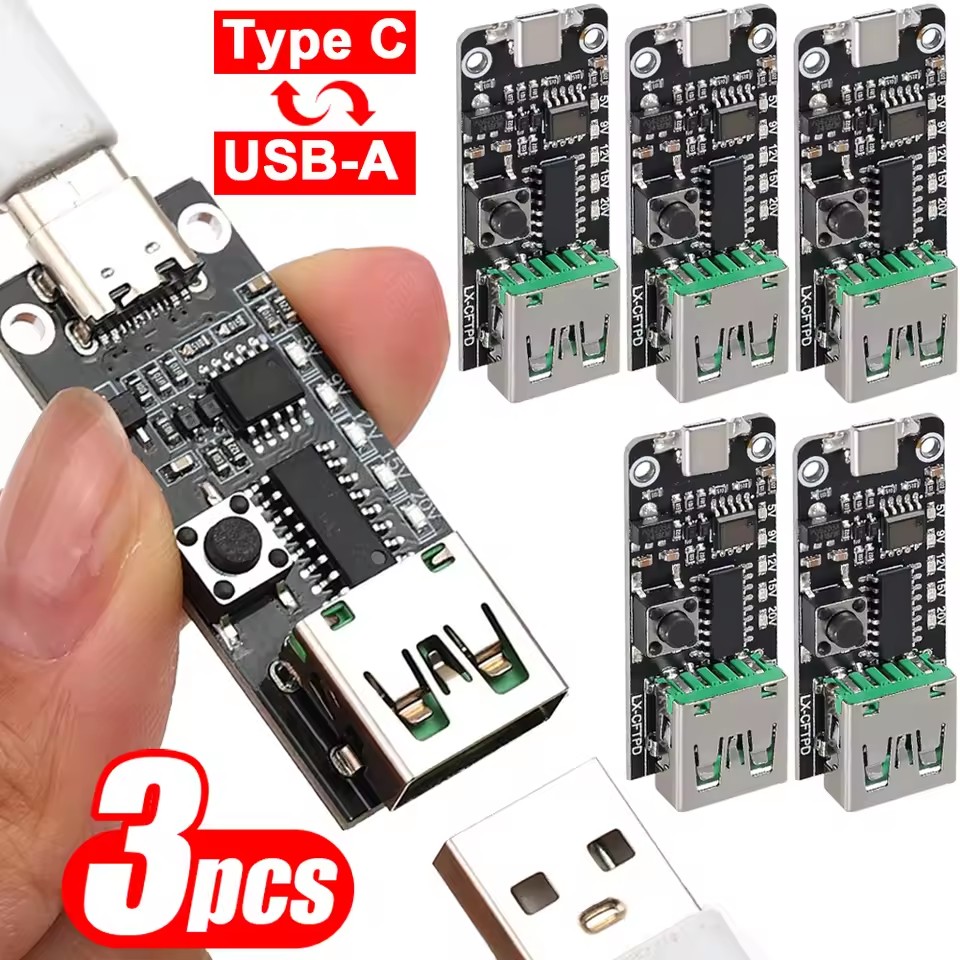 Modular Power Supply - 1-3 pièces, carte de déclenchement USB-C