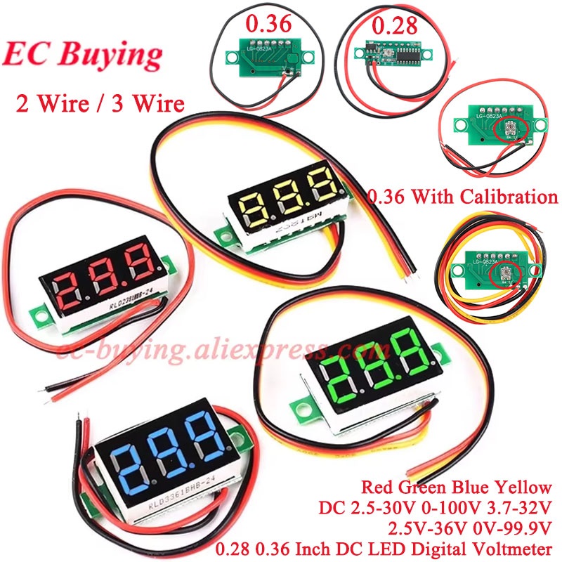 Power Supply Tester - 1 à 10 pièces Voltmètre numérique