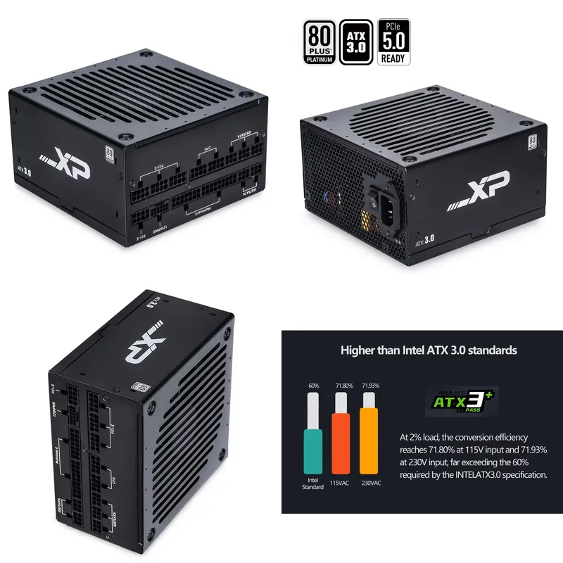 Pc Power Supply - 【CHIMU HOME】 Alimentation électrique 850/1000/1200W 80
