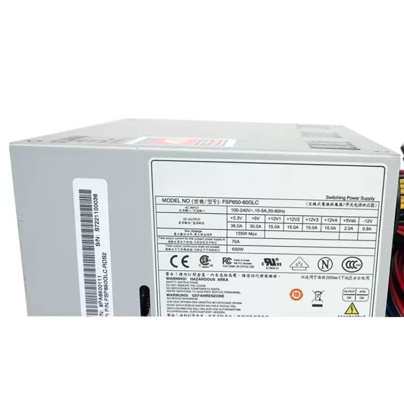 Alimentation électrique indust - Power Supply 650W avis et prix