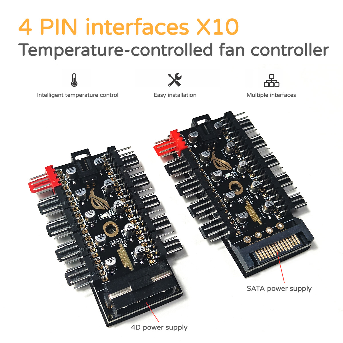 Hub de contrôle de ventilateur - Pc Power Supply avis et prix