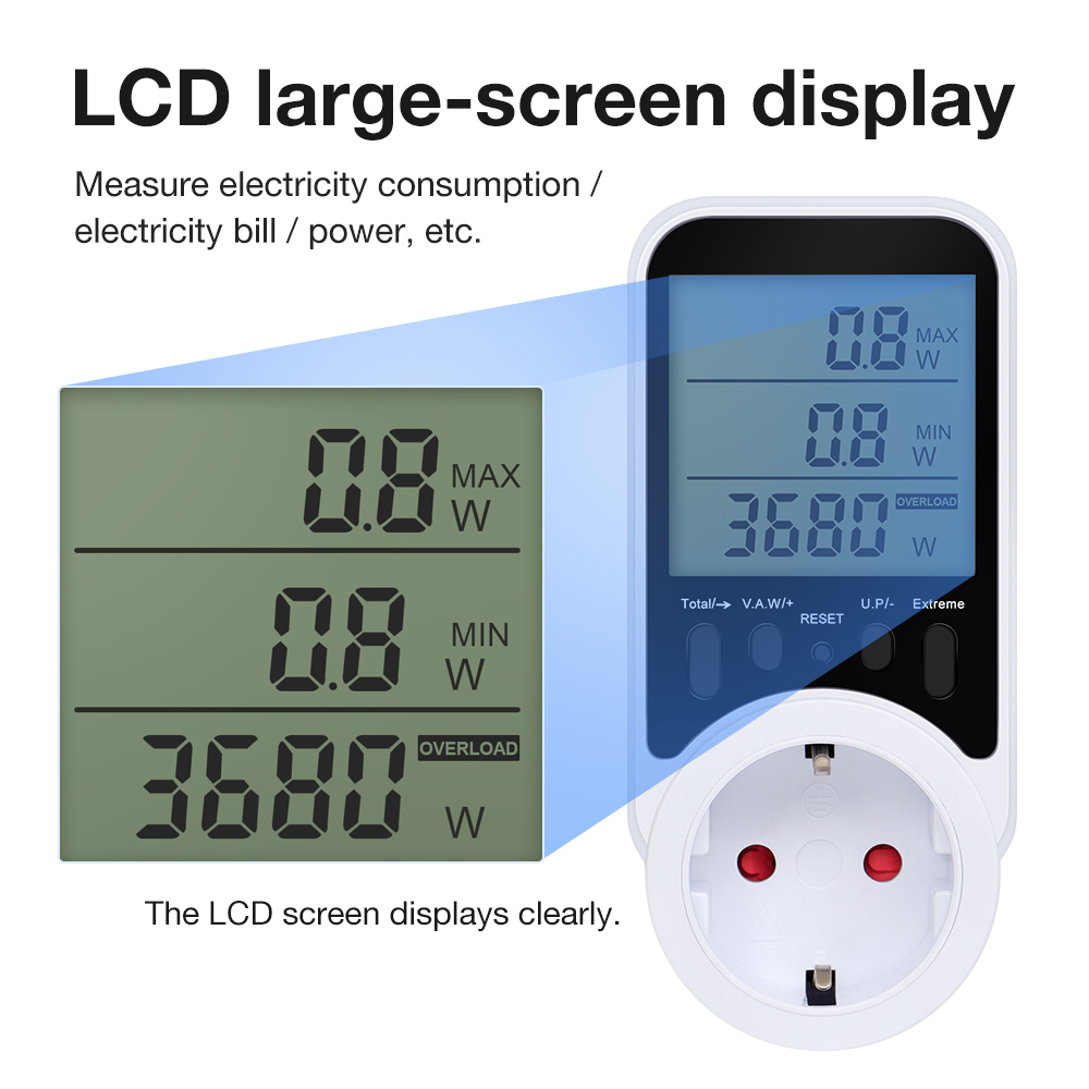 Compteur de puissance d'énergi - Power Supply Tester avis et prix