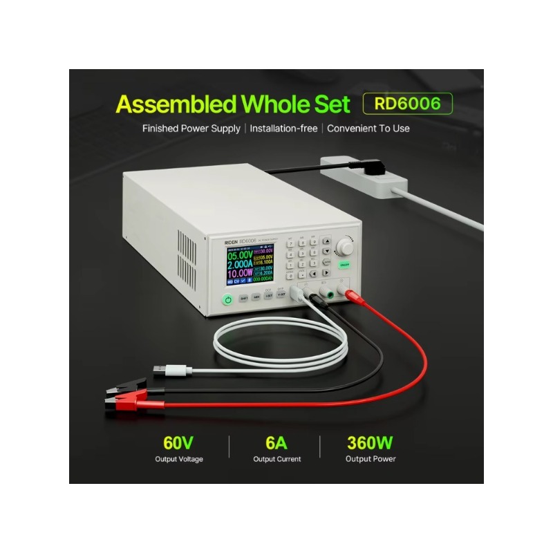 RD RD6006 ensemble assemblé AC - Ac Power Supply avis et prix